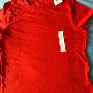 a new day Bold Red Tee